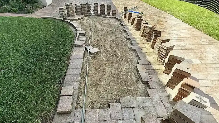 Patio paver repair in Haines City FL Patio paver repair in Haines City FL
