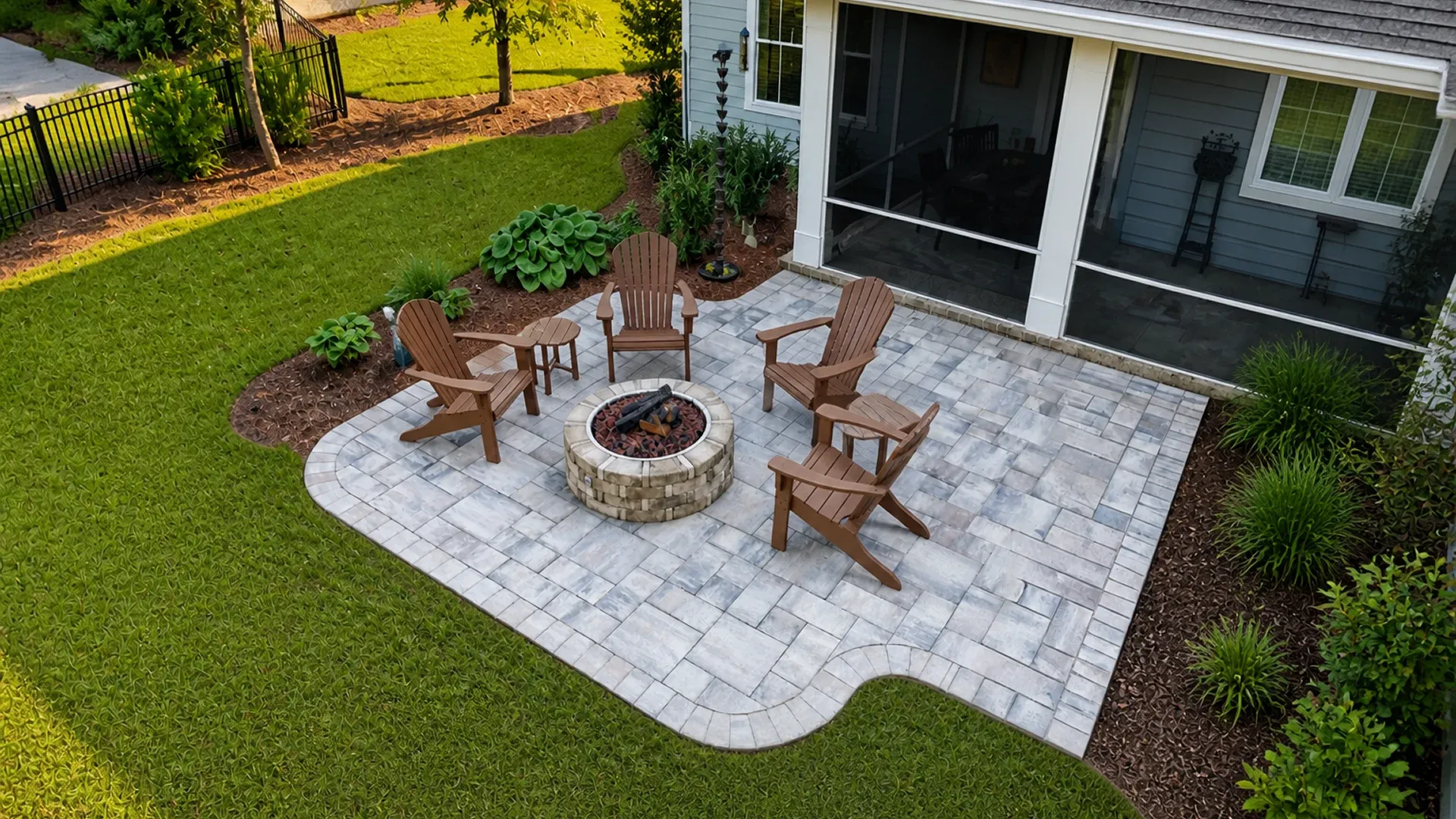 Backyard pavers Central Florida drainage Backyard pavers Central Florida drainage