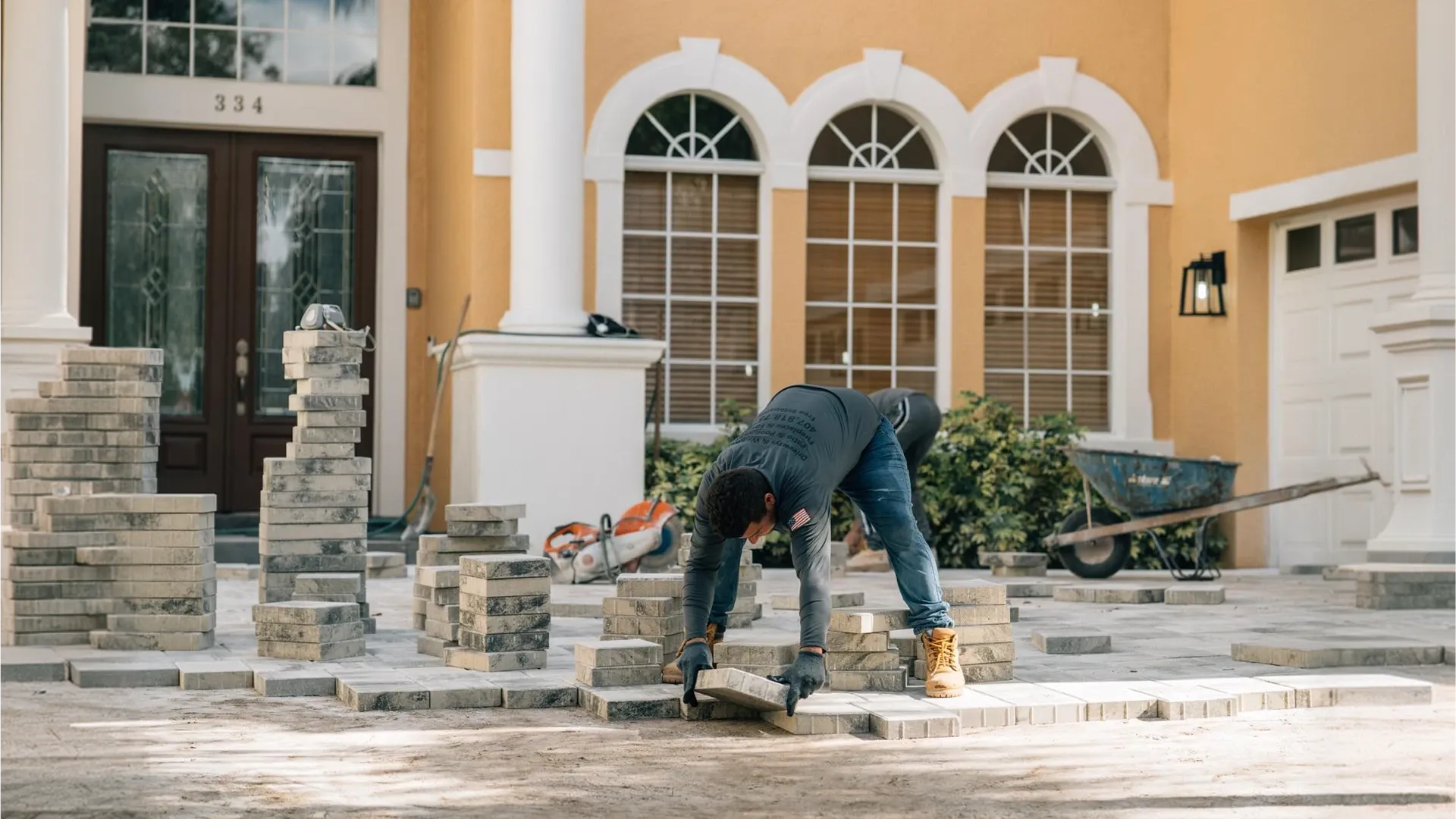 Paver installation Lakeland Florida AllBrick Pavers team Paver installation Lakeland Florida AllBrick Pavers team