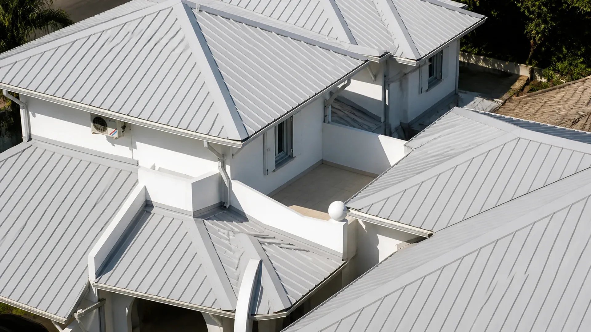 Metal roofing installed on a residential property in Lake Wales FL Metal roofing installed on a residential property in Lake Wales FL