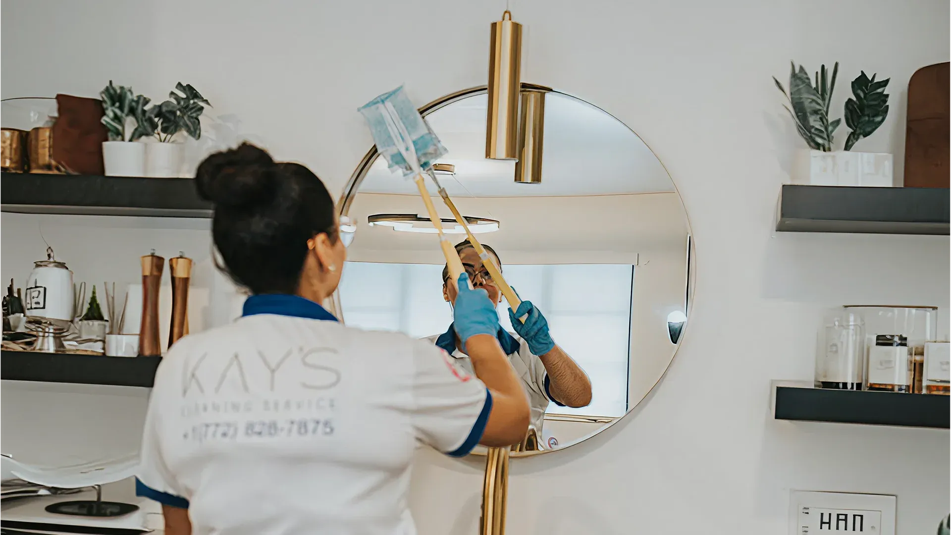 Kays Cleaning Services team performing professional house cleaning in Lakeland FL.webp