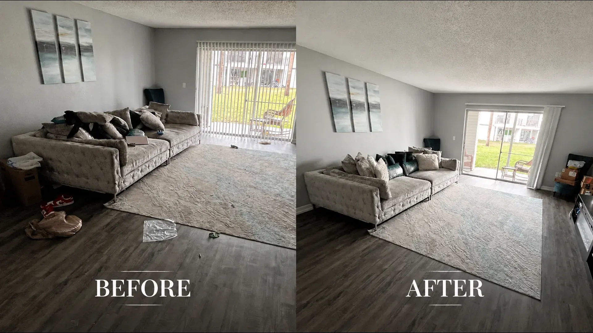 Professional house cleaning before and after service in Lakeland FL.webp